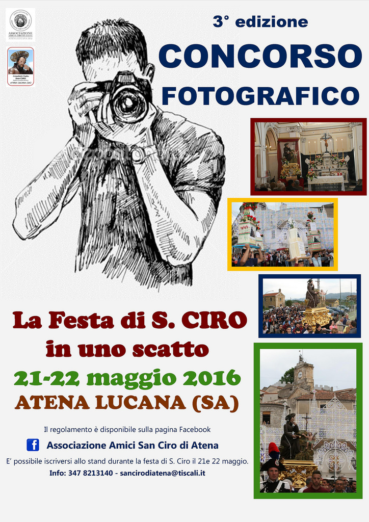 Atena Lucana: torna la III edizione del Concorso Fotografico “San Ciro in uno scatto”