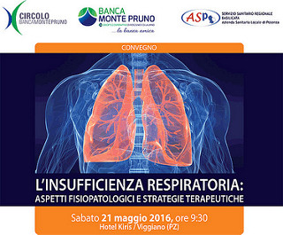 Viggiano: il 21 maggio convegno sull’insufficienza respiratoria a cura del Circolo Banca Monte Pruno