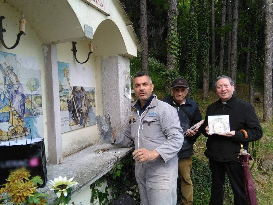 Sant’Arsenio: il parco della Via Crucis riparato dai cittadini dopo gli atti vandalici