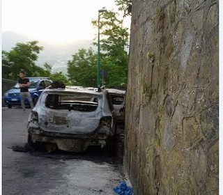 Agropoli: tre auto in fiamme nella notte. Indagano i Carabinieri