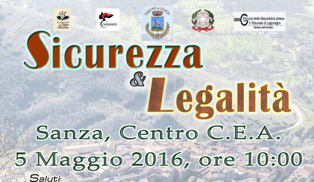 sicurezza e legalità