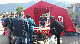 Sala Consilina: domani “Ci mettiamo le tende”, raccolta firme della Cgil per la Carta dei diritti dei lavoratori