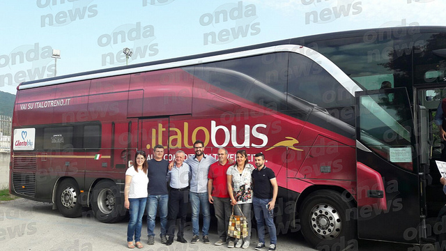 Padula: parte “Italobus”, l’Alta Velocità arriva nel Vallo di Diano e nel Cilento