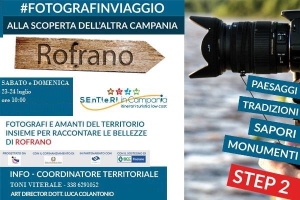 Rofrano: 23 e 24 luglio tappa di “S.E.nT.I.e.Ri. in Campania” con l’evento #fotografinviaggio