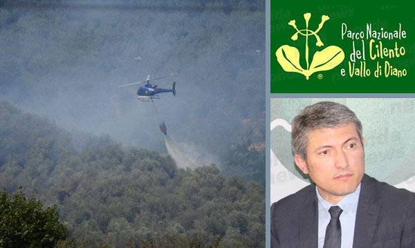 Incendi nel Parco. Tommaso Pellegrino:”Tolleranza zero verso i piromani. Li controlleremo”