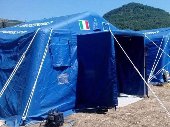 Terremoto Centro Italia. Pienamente operativo il campo allestito dalla Campania