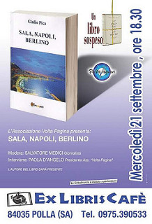 Polla: domani la presentazione del libro “Sala, Napoli, Berlino” di Giulio Pica