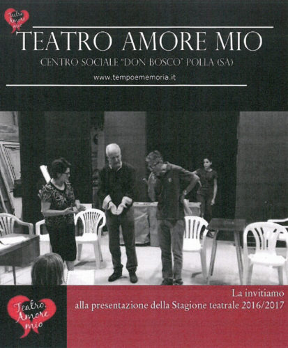 Sant’Arsenio: il 15 ottobre presentazione dell’iniziativa “Teatro&Musical Amore Mio”