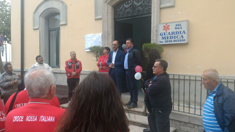 Roscigno: inaugurata la sede della Croce Rossa Italiana