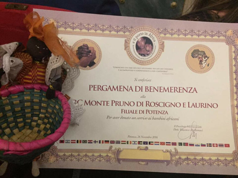 Potenza: la Banca Monte Pruno protagonista dell’iniziativa “Pro Africa”