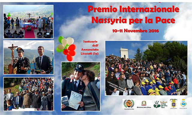 Presentazione a Roma per il “Premio Internazionale Nassiriya per la Pace” di Licusati