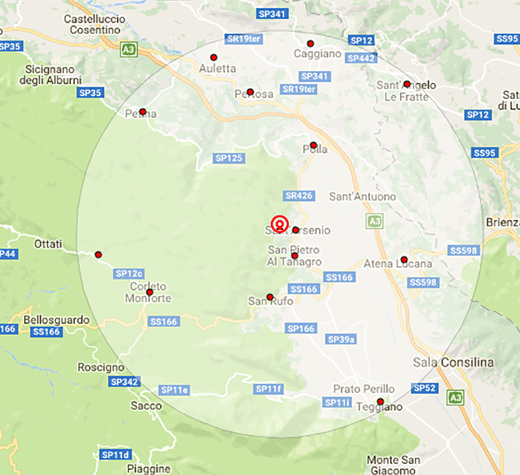 Lieve scossa di terremoto nel Vallo di Diano. Epicentro a Sant’Arsenio